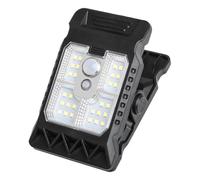 Motion Sensor Wall Mount Lamps - Gutter Lights Solar Powered, Clip LED Wide Angle Waterproof, IP65 Wireless Courtyard Lantern, Attachable Pathway Glow | Yard Patio Fence 11.2 Centimeters 196 Character