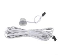 Motion sensor with extension cable for staircase LED step light controllers compatible with 12V/24V systems and automatic power off after 30 seconds (1XSensor 1XCable)