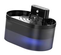 Motion Sensors Cats Drinking Fountain 2.2L Rechargeable Battery Operate Pet Water Dispenser For Cats Dog Quiet Operations