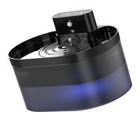 Motion Sensors Cats Drinking Fountain 2.2L Rechargeable Battery Operate Pet Water Dispenser For Dog Quiet Operations Drinking Fountain