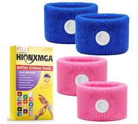 Motion Sickness Bands/Acupressure Nausea Wristband for Nausea,Sea Sickness Wristbands for Natural Relief of Morning Sickness,Dizziness,Anxiety, Motion Sickness(Car, Sea, Flying Travel Sickness)