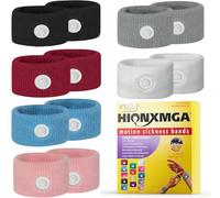Motion Sickness Bands/Acupressure Nausea Wristband for Nausea,Sea Sickness Wristbands for Natural Relief of Morning Sickness,Dizziness,Anxiety, Motion Sickness(Car, Sea, Flying Travel Sickness)