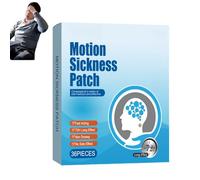 Motion Sickness Patches 36 Count,Sea Sickness Patch for Fast Nausea Relief in Car,Sea,Air Travel,Non-Drowsy and Effective,Relieve Vomiting,Dizziness,Mini Travel Essentials,Vertigo Tablets for Adults
