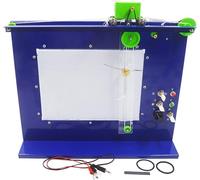 Motion Synthesis Decomposition Demonstrator for High School Physics - Electric Curved Motion Shaft Learning Model