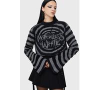 Motionless in White by Killstar Voices Spiral Jumper Sweatshirt black grey L