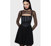 Motionless in White by Killstar Voices Spiral Mini Dress Mini Dress black XL