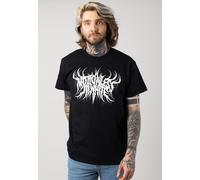 Motionless In White - Death Logo - T-Shirt - black - XL - 100% Cotton XL