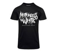 Motionless In White Men's Graveyard Shift T-Shirt in Black | Size: 2XL Motionless In White Black 2XL