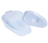 Motionperformance Essentials Medical Disability Aid Lightweight Slipper Bed Pan Portable Toilet Urinal with Lid