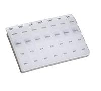 Motionperformance Essentials Pill Box Weekday 7 Day Pill Dispensers Storage Organiser