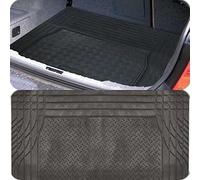 Motionperformance Essentials Universal Black Tough Heavy Duty Rubber Car Interior Protection Boot Mat Liner