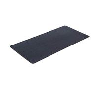 MotionTex Exercise Equipment Mat for Under Stationary Bike, Spin Bike, Exercise Bike, Treadmill, Fitness Equipment, Home Gym Floor Protection, 24" x 48", Black