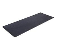MotionTex Exercise Equipment Mat for Under Treadmill, Stationary Bike, Rowing Machine, Elliptical, Fitness Equipment, Home Gym Floor Protection, 30" x 78", Black
