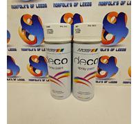 Motip Deco Spray Paint RAL 9010 High Gloss pure White lot of 2 cans 400ml M #1
