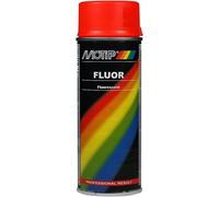 MOTIP FLUORESCENT CAR SPRAY PAINT 400ML AEROSOL FOR COATING METAL WOOD PLASTIC