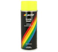 Motip Fluorescent Spray Paint - Yellow - 400 ml