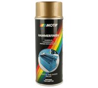 Motip Hammerfinish Spray Paint - Gold - 400 ml
