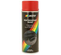 Motip Heat Resistant Red Aerosol Spray Paint 400ml Professional Quality M04040