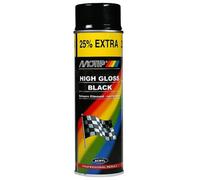 MOTIP-DUPLI MOTIP Black High Gloss Basic Paint - Spray 500ml, black