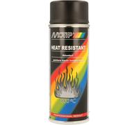 MOTIP HIGH TEMP HEAT RESISTANT SPRAY PAINTS 400ML BLACK BEIGE RED GREY WHITE NEW