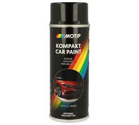 MOTIP Kompakt Black Metallic Fast Drying Acrylic Paint Weather-Resistant 400ml