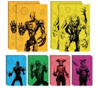 Motipuns 24 Pcs Monster Shooting Targets 12x18 Inch, Zombie Paper Range