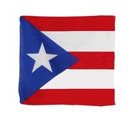 Motique Accessories Large Cotton Bandanas - Country Flags, Puerto Rico Bandana, One size