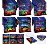 Motiskyy 48 Set Emmanuel Religious Christmas Card with Scripture Emmanuel Christian Christmas Cards Christmas Greeting Cards Christian Christmas Cards Presents for Christmas