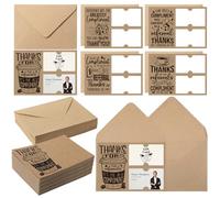 Motiskyy 50 Set Real Estate Agent Coffee Gift Cards with Envelopes for Clients and Friends Referrals Real Estate Marketing Supplies Christmas Clients Appreciation Cards Gifts for Promote Business