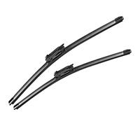 MOTIUM Perfect fit Windshield Wiper Blades,fit for Ford Mustang 2005-2024,Lincoln MKZ 2013-2020 (Set of 2) (Pinch Tab 22"+20")