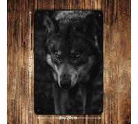 Motivate The Wolves Tin Sign Vintage Metal Pub Club Cafe Bar Home Wall Art Decoration Poster Retro 8x12inch(20x30cm)