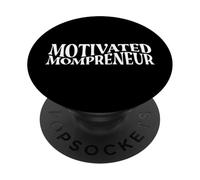 Motivated Mompreneur Pun Entrepreneur Mama Mother's Day PopSockets Adhesive PopGrip