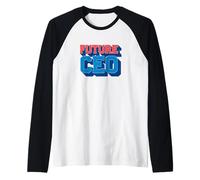Motivating The Future CEO Raglan Baseball Tee