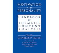 Motivation and Personality: Handbook of Thematic Content Analysis