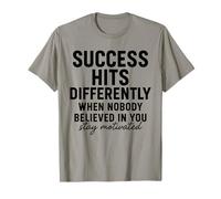 Motivation Mindset Inspiration Stay Motivated Positive Vibe T-Shirt