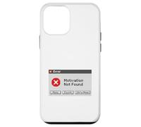 Motivation Not Found Funny Retro Computer Error Graphic Case for iPhone 12 mini
