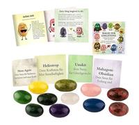Motivation Stone, Twelve Portable Motivation Stones | Commemorative Decoration with Card for Table - Birthday Graduation Gift Boys Girls