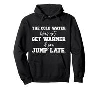 Motivational Action Courage Mindset Quote Retro Vintage Pullover Hoodie