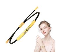 Motivational Bracelet For Women, Adjustable Handmade Bracelet Stainless Steel Tube, Women Inspirational Bracelets, Motivational Friendship Bracelets For Mother's Day, Teen Girls, Sister,
