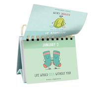 Motivational Calendar - Daily Appointment Desk Calendar | Positive Affirmations Calendar for Mindset, Productivity & Goal Setting | Califor