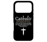 Motivational Catholic Church History Men Women Uplifting Pun Case for iPhone 17 Pro
