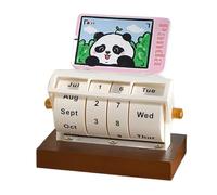 Motivational Desk Calendars Calendar Creative Wood Capybara Wheel For Month And Date Display Reminders AT-A-GLANCE 2026 Wall Calendar(G)