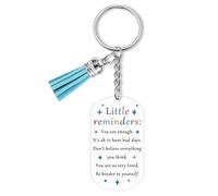 Motivational Gifts for Women Men Inspirational Gifts Acrylic Keyring Encouragement Graduation Gift for Daughter Son Niece Nephew Cheer Up Mental Health Gift Keychain for Friends Birthday Christmas