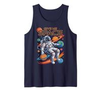 Motivational GIVE ME Space Astronaut Autism Educator Tank Top