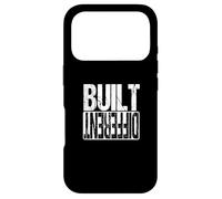 Motivational Hustle Built Different Grind Execution Case for iPhone 17 Pro