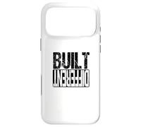 Motivational Hustle Built Different Grind Execution whte Case for iPhone 17 Pro Max