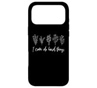 Motivational I Can Do Hard Things Floral Inspirational Case for iPhone 17 Pro Max