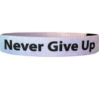 Motivational & Inspirational Bracelet Uplifting Reversible Stretch Wristband with Positive Affirmations - Encouragement Life Focus Fitness Sports Motivation - We Keep You Motivated LLC, L, no gemstone