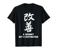 Motivational Kaizen A Journey Not A Destination Art T-Shirt