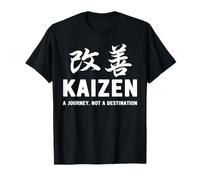 Motivational Kaizen A Journey Not A Destination Art T-Shirt